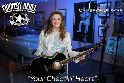 Cameron DuBois Sings “Your Cheatin’ Heart” Live From  The Hank Williams Museum In Montgomery, Alabama  For Exclusive Country Rebel Video Premiere