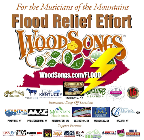WoodSongs Flood Relief Effort Organized For Musicians In Eastern Kentucky