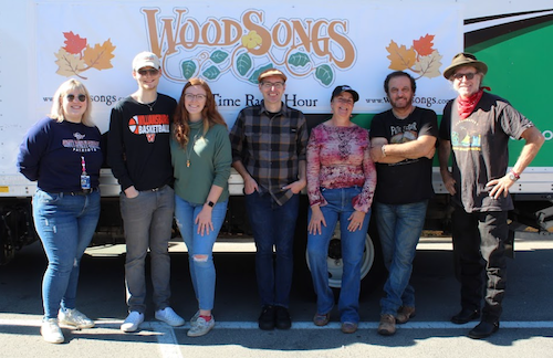 Michael Johnathon & WoodSongs Deliver Music Instruments To Kentucky Flood Victims