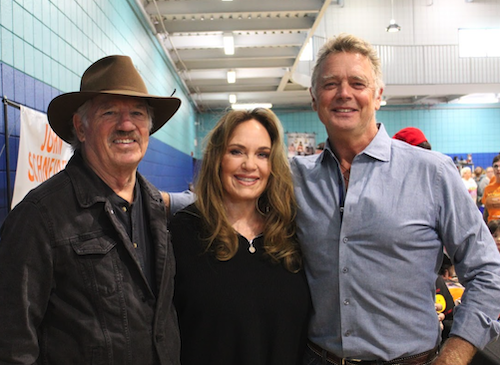 PHOTOS: Tom Wopat Reunites With Dukes of Hazzard Stars John Schneider & Catherine Bach at 5th Annual Gallatin Comic Con