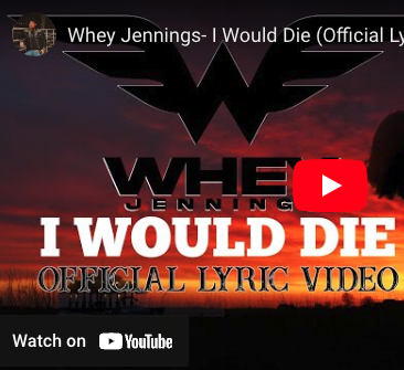 Out Friday: Whey Jennings Celebrates Valentine’s Day With New Lyric Video For “I Would Die,” From His Critically Acclaimed Debut Album, Jekyll & Hyde