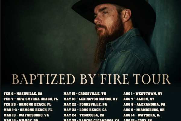 Nashville Recording Artist & Country Singer-Songwriter Whey Jennings Kicks Off Baptized By Fire Tour, Venturing To More Than 45 Cities In 18 States Throughout 2026, With More Dates TBA